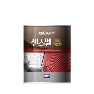 KCC페인트 센스멜 골드 에나멜 페인트(기본색상/3.78L/4L)몰딩닷컴